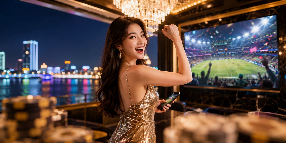 Người chơi tại bãi biển Đà Nẵng theo dõi trận đấu esports và đặt cược trực tuyến