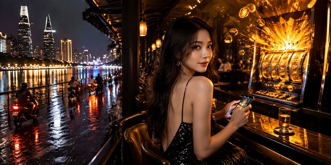 Không khí lễ hội sôi động tại TP.HCM với người chơi thử slot game trực tuyến trên điện thoại